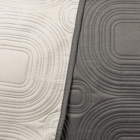 4Home Narzuta na łóżko Doubleface taupe/beżowy, 220 x 240 cm, 2x 40 x 40 cm