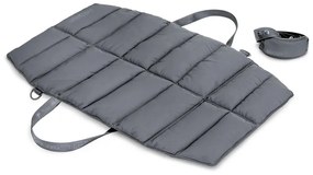 Ciemnoszare legowisko podróżne dla psów 53x80 cm Strada Asphalt S – MiaCara