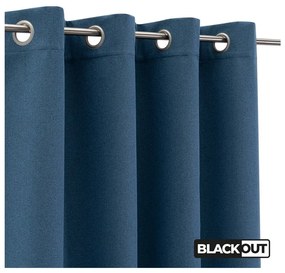 Niebieska zasłona 135x260 cm Quality – Casa Selección