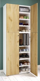 XXL Drewno Duża szafka na buty Lona 9