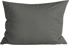 Poszewka na poduszkę z mikrofibry MICROVELLE 70x90 cm, szara