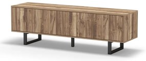 Szafka pod TV w dekorze orzecha 160x51 cm Laila – Marckeric