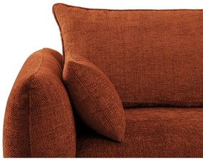 Pomarańczowa sofa 240 cm Matera – Cosmopolitan Design