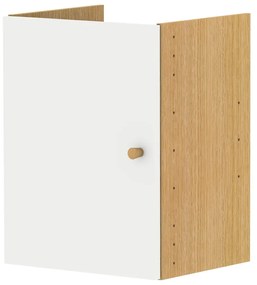 Biały element regału modułowego 33x43,5 cm Z Cube – Tenzo
