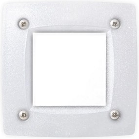 DEVON do wbudowania na zewn?trz nowoczesny i uniwersalny styl - D. 11,5 cm - Gx53 LED T2 3W - ?ywica - Kselect - ip66 - ?ywica i biel