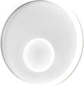 Kinkiet LED Melania, 40 W, biały, 1820 lm, światło naturalne 4000 K, satynowane aluminium i metakrylan, IP20, nowoczesny design, średnica 40 cm