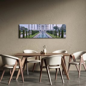 Obraz - Taj Mahal o wschodzie słońca (170x50 cm)