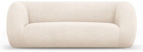 Kremowa sofa z materiału bouclé 210 cm Essen – Cosmopolitan Design