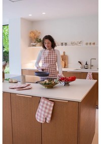 Bawełniane rękawice kuchenne zestaw 2 szt. Gingham – Tiseco Home Studio