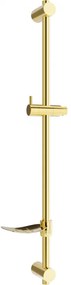 Mexen DF drążek prysznicowy z mydelniczką 80 cm, złoty - 79382-50