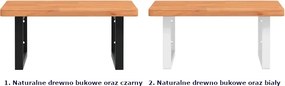 Elegancka półka pod umywalkę do łazienki - Solido