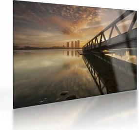 Obraz na szkle - molo (70x50 cm)
