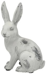 Figurka Sitting Rabbit II 13x9x20cm