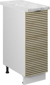 Szafka apteczna panel dębowy 30x60x82 fame-line