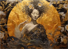 Obraz na szkle - Japonka (70x50 cm)