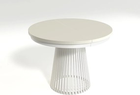 MINIO go for it, Stół rozkładany GORI w kolorze kaszmir /biały