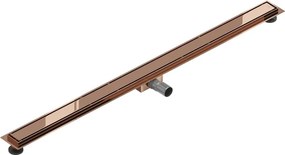 Mexen Flat M13 odpływ liniowy 2w1 120 cm, różowe złoto - 1610120