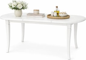 Stół rozkładany w kolorze białym M6-B24