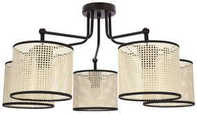 Stylowa lampa wisząca z nowoczesnymi abażurami - 5X M078 L8-D62