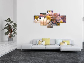 Obraz kwiatów (125x70 cm)