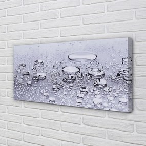 Obraz drukowany na płótnie Perliste Odświeżenie Wodne