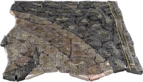 Mozaika marmurowa Rosone Sonne 90x90 cm szara kremowa różowa