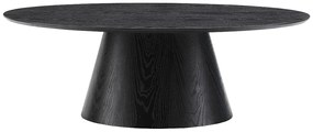 Stolik kawowy z MDF - Czarny - ANTELADA