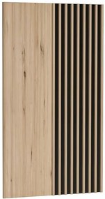Ozdobny panel ścienny lamelowy dąb artisan Z5-D37