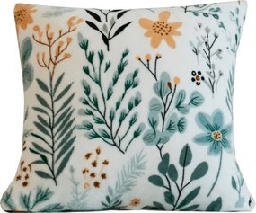 Mikropluszowa poszewka na poduszkę BOTANELLA 45x45 cm, kolorowa