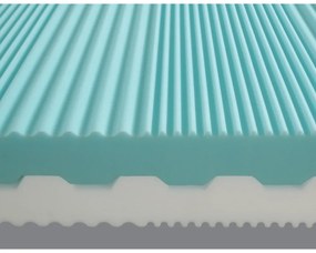 Twardy/średnio twardy piankowy materac dwustronny 80x200 cm Salerno – Materasso