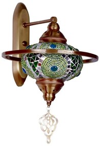 Kinkiet YENI 1xE27/40W/230V brązowy