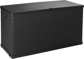 RATTAN Skrzynia ogrodowa, plastikowa420 L, grafit