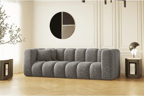 Sofa modułowa trzyosobowa Grand, tkanina Haga, Szary