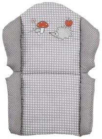 Szara wkładka do krzesełka do karmienia Adam &amp; Eule – Roba