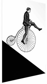 Plakat Cyklista 21x30 cm bez ramy bez marginesu ARTGEIST B