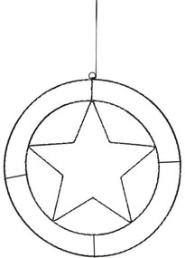 Świąteczna dekoracja wisząca LED Trinket Star 270 LED, 52 cm