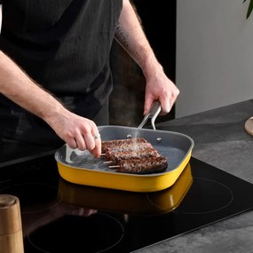 Patelnia z powłoką ceramiczną do grillowania ø 28 cm Meda 3.0 – FABINI
