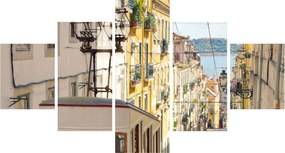 Obraz - Lizbona (125x70 cm)
