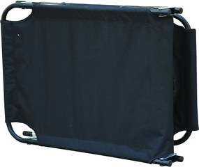 Outsunny Leżak Ogrodowy Relaksacyjny Trójnożny z Okienkiem Czarny Komfort i Styl | Aosom PL