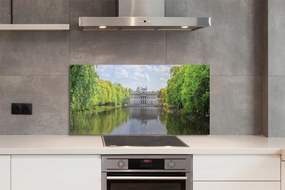 Szkło do Kuchni na Ścianę Pałac nad Jeziorem w Łazienkach