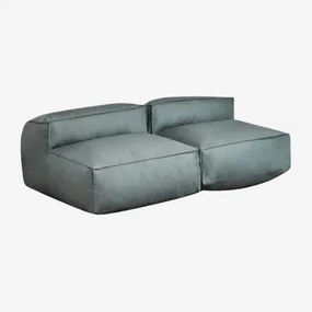 Dwuczęściowa Sofa Modułowa Dojans Éter Zieleń - Sklum