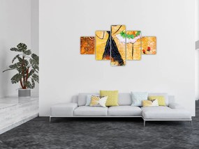 Obraz - Tańczące baletnice, obraz olejny (125x70 cm)
