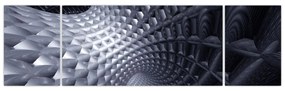 Obraz - Abstrakcja 3D (170x50 cm)