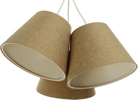 Lampa wisząca ENTURO TRIO żółta