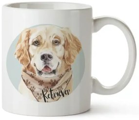 Bohemia Gifts Kubek ceramiczny - Retriever, 350 ml