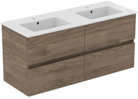 Wisząca szafka pod umywalkę w dekorze orzecha 120x55 cm Eurovit+ – Ideal Standard