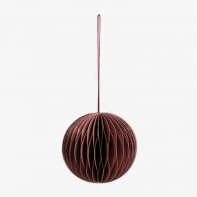 Zestaw 6 Kul Z Papieru W Kształcie Plastra Miodu Elsa Rojo Cedro - Sklum