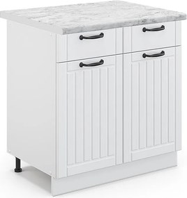 Szafka dolna do kuchni biały domek wiejski 80x60x82 fame-line