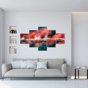 Obraz - Wybuch nafty (125x70 cm)