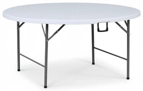 Okrągły stół cateringowy, 1520 x 740 mm, składany blat